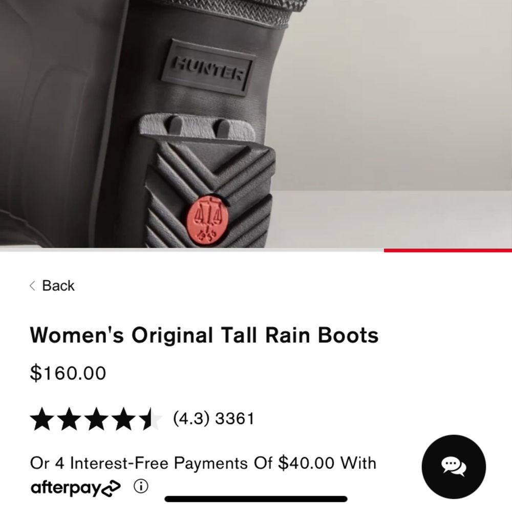 Tall Hunter Rain Boots - Picture 2 of 5